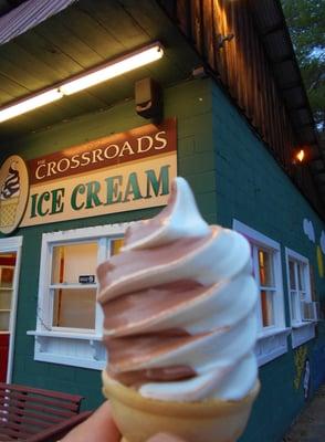 Free Cones for Mom's on Mother's Day!!
 Crossroads Ice Cream is open!!!