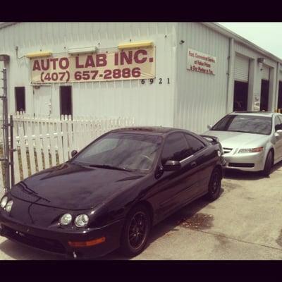 This is Auto Lab. Located on Partridge lane but hidden from the main street of Forsyth.