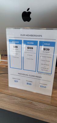 Membership options