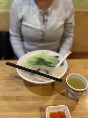 Veggie Ramen ... Green Tea