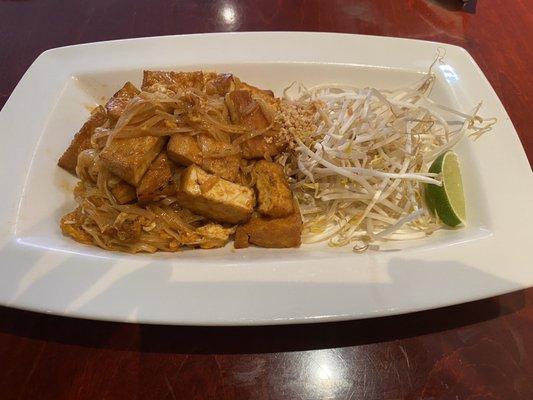 Pad Thai with tofu