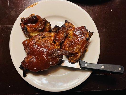 354 Canadian Baby Back Ribs Appetizer