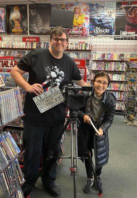 Gina Lee, owner of Video Depot