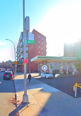 This BP gas station was just reopen.