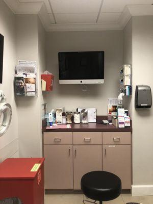 Clean and sterile exam rooms