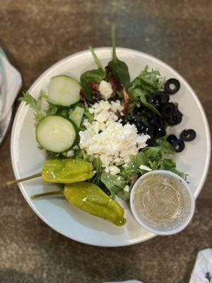 Classic Greek salad. Delicious!