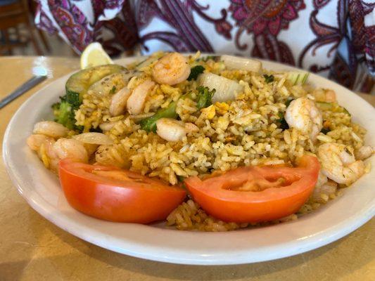 Shrimp fried rice