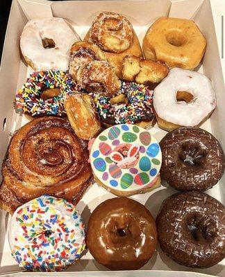 Assorted donuts