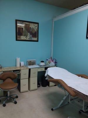 Waxing room