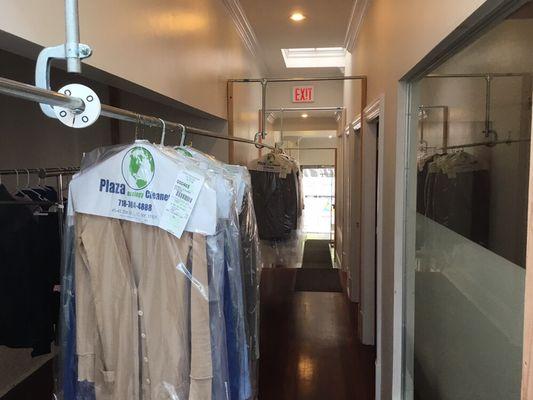 Same day dry cleaning available upon request when dropped off by 9am, standard is usually 2-3 days