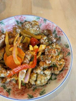 Fried cauliflower