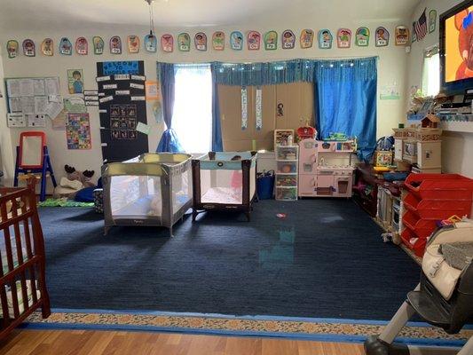 Indoor playground living room.