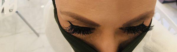 Individual lashes by Thi