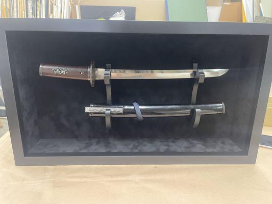 Sword shadow box