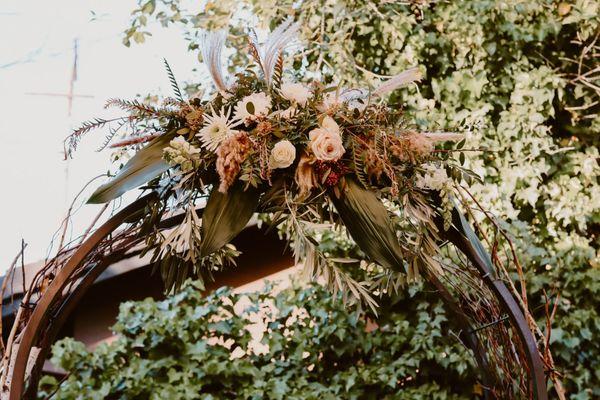 Decorated arch