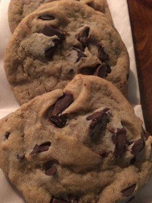 Best thing at the Walmart bakery are the decadent chocolate chunk cookies. Pretty darn good