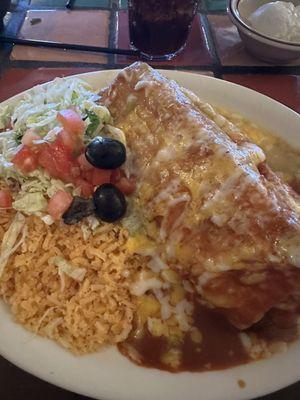 Christmas Chimichanga