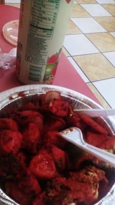 Chicken tikka tandori very good