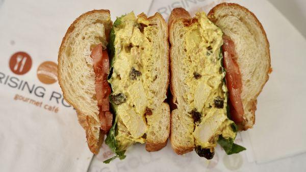 Curry Chicken Salad Sandwich