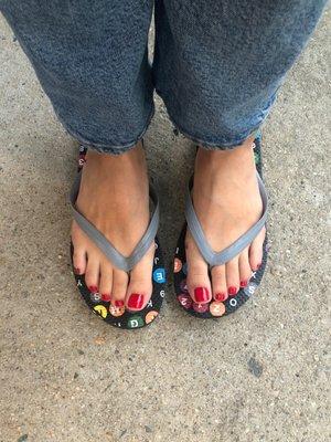 Regular pedicure! ($23)