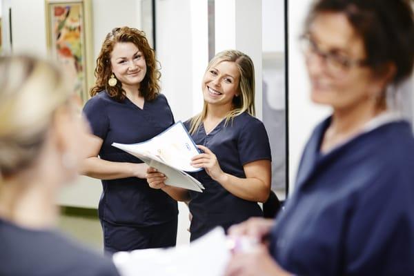 Dental Hygienists Jacqueline and Lauren