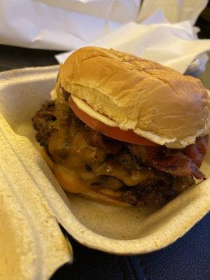 Bacon Cheeseburger (Double)