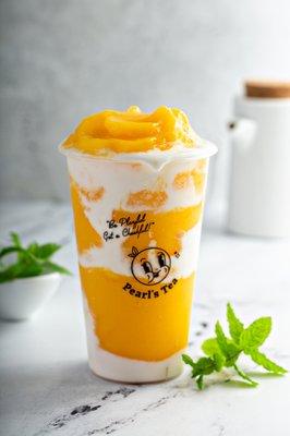 mango slushed and cream