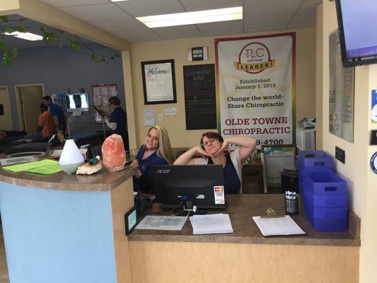 Lovely front desk ladies!