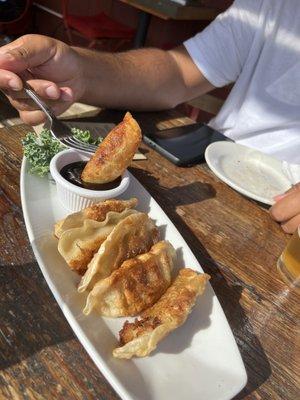 Pork potstickers