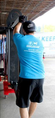 We handle both office and gym equipment with care, ensuring everything was packed, transported, and delivered.