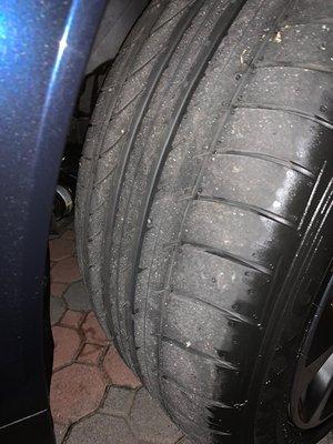 New tires???, what a lie! don't bring your vehicle to this place!