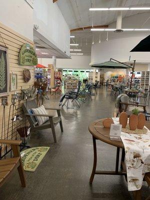 View of store interior.