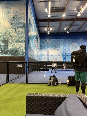 Indoor pickleball