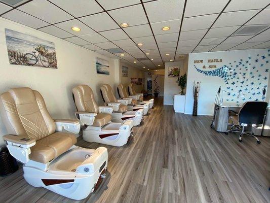 Pedicure chairs