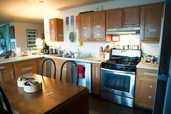 downstairs kitchen