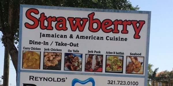 Strawberry Caribbean Restaurant!