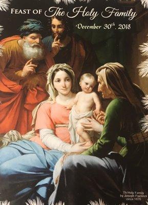 The Holy Family by Joseph Paelinck 1820