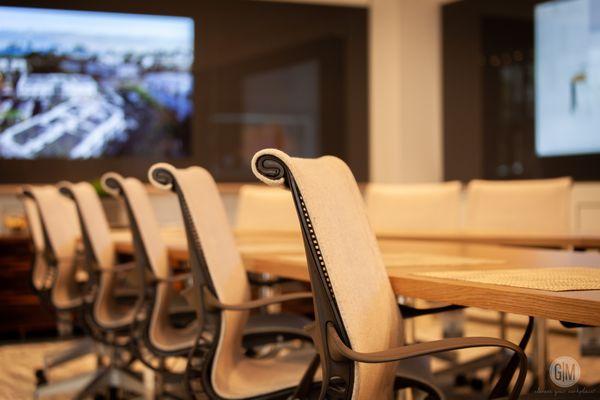 Explore our conference room seating options like the Herman Miller Setu Chair