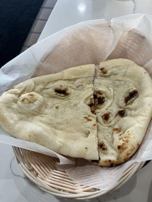 Full order of naan without butter