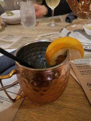 Peach mule!