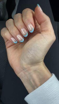 UV gel manicure