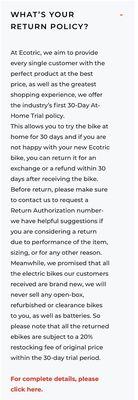 FAQ Return Policy