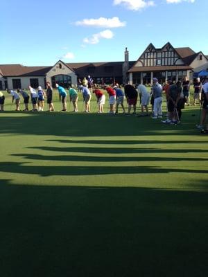 SMA , Our annual golf tournament for the window installation/repair guys Vs the Roofing guys