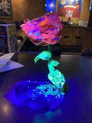 The rose I made for the bartender