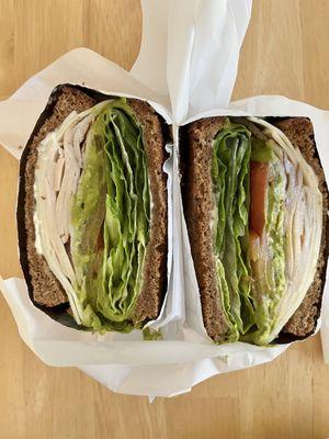 A3.Spicy Cilantro Turkey on wheat