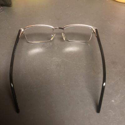 Jason's eyeglasses repaired same day