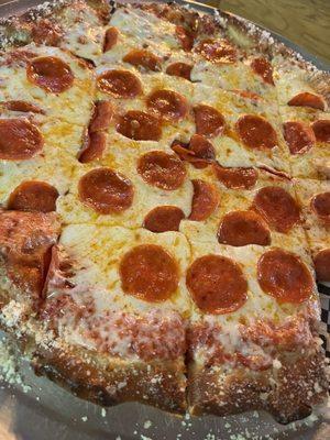 Pepperoni pizza