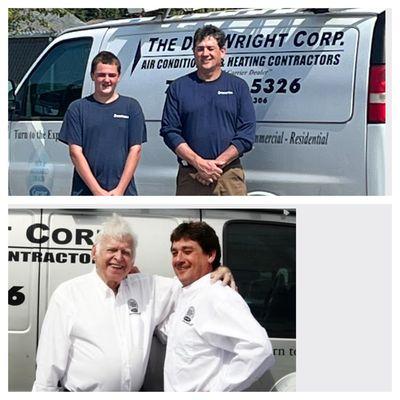 Dan Wright-Founder, Kenny Parr-Current Owner and Grandson Conner