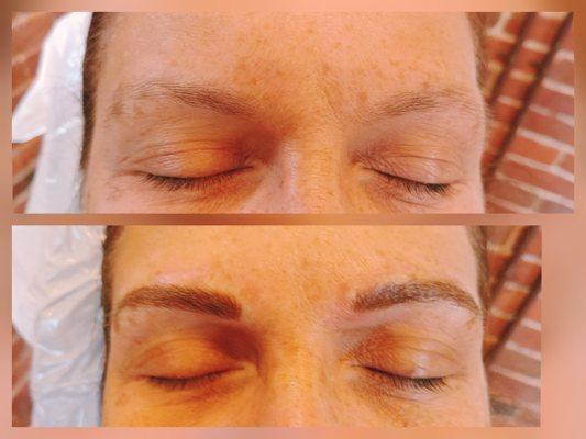 Microblading brows