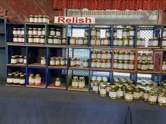 Just a part of the pickle selection!